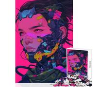 Jigsaws for Adults1000 Pieces Cyberpunk Popart Anime Educational Toy Gift For Birthdays Hands-on Game Artists Collection, Fine Art Size 38x26cm