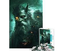 Jigsaws for Adults1000 Pieces Devil in The Darkness Relax Games Toys Educational Games Gifts For Birthdays But Fun And Humorous (Size 38x52cm)