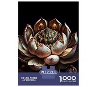 Jigsaws for Adults1000 Pieces Devils Lotus Jigsaw for Adults Brain Teaser Game Staycation Kill Time for Birthday, Chrismas 38x26cm/1000pcs
