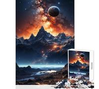 Jigsaws for Adults1000 Pieces Distant Vistas Educational Toy Gift For Birthdays Hands-on Game Artists Collection, Fine Art Size 38x26cm