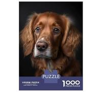 Jigsaws for Adults1000 Pieces Dog AI Generative Jigsaw for Adults Brain Teaser Game Staycation Kill Time for Birthday, Chrismas 70x50cm/1000pcs