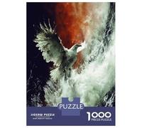 Jigsaws for Adults1000 Pieces Eagle Soaring over Turbulent Waters Jigsaw Puzzle Relaxing Games Birthday Present Deal As Gifts for The Whole Family 70x50cm/1000pcs