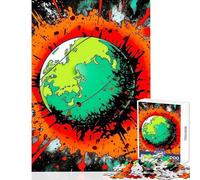 Jigsaws for Adults1000 Pieces Earth Fragile Tellus Impossible Game But Fun And Humorous Educational Toy Gifts for Friends And Family (50X75cm)