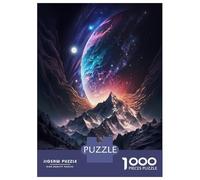 Jigsaws for Adults1000 Pieces Everest Celestial Peaks Jigsaws for Adults Hands-on Game Difficult Challenge Help The Brain Exercise 52x38cm/1000pcs
