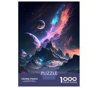 Jigsaws for Adults1000 Pieces Everest Celestial Space Jigsaws for Adults Hands-on Game Difficult Challenge Help The Brain Exercise 70x50cm/1000pcs
