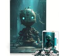 Jigsaws for Adults1000 Pieces Evil Voodoo Doll, Brain Teaser Game, Tough Challenge, Gifts for Friends And Family 38x52cm