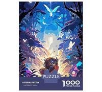 Jigsaws for Adults1000 Pieces Fairy Tales Forest Jigsaw for Adults Brain Teaser Game Staycation Kill Time for Birthday, Chrismas 52x38cm/1000pcs