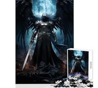 Jigsaws for Adults1000 Pieces Fallen Knight Angel Educational Toy Great Gift for Games for Educational Game Train Your Brain And Hands Size 38x52cm