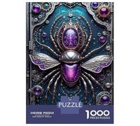 Jigsaws for Adults1000 Pieces Galactic Beetle Chronicles Jigsaw for Adults Brain Teaser Game Staycation Kill Time for Birthday, Chrismas 70x50cm/1000pcs