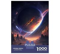 Jigsaws for Adults1000 Pieces Galactic Horizons Jigsaws for Adults Hands-on Game Difficult Challenge Help The Brain Exercise 52x38cm/1000pcs