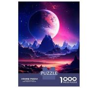 Jigsaws for Adults1000 Pieces Galactic Luna Wilderness Jigsaw Puzzle Relaxing Games Birthday Present Deal As Gifts for The Whole Family 52x38cm/1000pcs