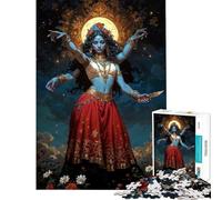 Jigsaws for Adults1000 Pieces Kali Ma Divine Presence Jigsaw 1000 Piece Educational Toy Precision Cutting Challenging Family Fun Game (38x26cm)