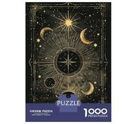 Jigsaws for Adults1000 Pieces Lunar Compass Jigsaws for Adults Hands-on Game Difficult Challenge Help The Brain Exercise 52x38cm/1000pcs
