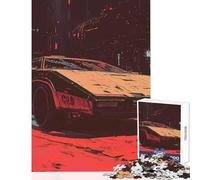 Jigsaws for Adults1000 Pieces Midnight Burn Educational Toy Great Gift for Games for Educational Game Train Your Brain And Hands Size 38x52cm