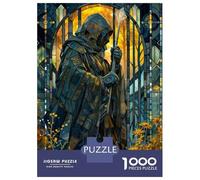 Jigsaws for Adults1000 Pieces Mystic Wanderer in Bloom Jigsaws for Adults Hands-on Game Difficult Challenge Help The Brain Exercise 70x50cm/1000pcs