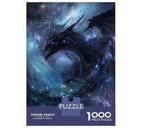 Jigsaws for Adults1000 Pieces Mystical Space Dragon Jigsaw Puzzle Relaxing Games Birthday Present Deal As Gifts for The Whole Family 70x50cm/1000pcs