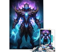 Jigsaws for Adults1000 Pieces Mythical Dark Warrior Jigsaw 1000 Pieces Toy Wall Decor Presents for Women for Is Ideal As A Gifts (38x52cm)