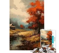 Jigsaws for Adults1000 Pieces Nature Landscape Art Help The Brain Exercise Learning Educational Brain Teaser Game for Age 14+ Game (50x75cm)