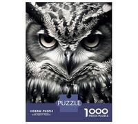 Jigsaws for Adults1000 Pieces Owl Animals Jigsaw for Adults Brain Teaser Game Staycation Kill Time for Birthday, Chrismas 38x26cm/1000pcs