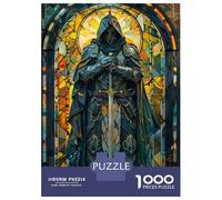 Jigsaws for Adults1000 Pieces Paladin in His Might Jigsaw Puzzle Relaxing Games Birthday Present Deal As Gifts for The Whole Family 70x50cm/1000pcs