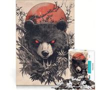 Jigsaws for Adults1000 Pieces Panda Bear Sunset Japan Toy Wall Decor Challenging To Complete Deal As Gifts for The Whole Family 50x75cm