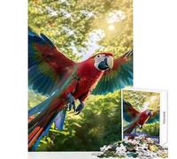 Jigsaws for Adults1000 Pieces Parrots Paradise Jigsaw Puzzles for Adults Family Activities Train Your Brain And Hands Beautiful Design Game (50x75cm)