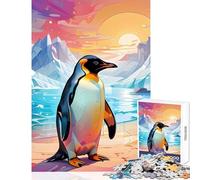 Jigsaws for Adults1000 Pieces Penguin Jigsaw for Teenagers Precision Cutting Train Your Brain And Hands for Is Ideal As A Gifts (38x26cm)