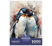 Jigsaws for Adults1000 Pieces Penguins Jigsaws for Adults Hands-on Game Difficult Challenge Help The Brain Exercise 70x50cm/1000pcs