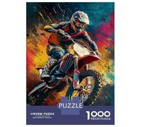 Jigsaws for Adults1000 Pieces Racing Spirit Unleashed Jigsaw Puzzle Relaxing Games Birthday Present Deal As Gifts for The Whole Family 70x50cm/1000pcs