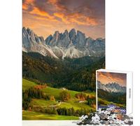 Jigsaws for Adults1000 Pieces Santa Maddalena Impossible Game But Fun And Humorous Educational Toy Gifts for Friends And Family (26X38cm)