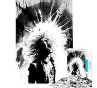 Jigsaws for Adults1000 Pieces Screaming Into The Abyss Practical Game Brain Intelligence Challenge Addictive Toys Birthday Gifts Presents for Women (Size 75x50cm)