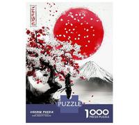 Jigsaws for Adults1000 Pieces Soul of Japan Jigsaws for Adults Hands-on Game Difficult Challenge Help The Brain Exercise 52x38cm/1000pcs