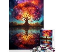 Jigsaws for Adults1000 Pieces Space Fantasy Landscape Jigsaw for Teenagers Precision Cutting Train Your Brain And Hands for Is Ideal As A Gifts (38x52cm)