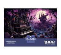 Jigsaws for Adults1000 Pieces Steampunk Fantasy Cityscape Jigsaw for Adults Relax Games Analysis And Logic Deal As Gifts for The Whole Family 52x38cm/1000pcs