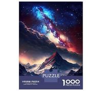 Jigsaws for Adults1000 Pieces The Great Galaxy Mount Jigsaws for Adults Hands-on Game Difficult Challenge Help The Brain Exercise 52x38cm/1000pcs