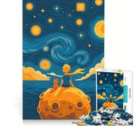 Jigsaws for Adults1000 Pieces The Little Prince And The Fox Practical Game But Fun And Humorous Suitable for Desktop Decoration 38x26cm