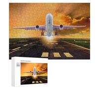 Jigsaws for Adults300 PCS Airplane Take Of Flight Jigsaw Puzzle Brain Teaser Game Analysis And Logic Deal As Gifts for The Whole Family 300 PCS