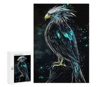 Jigsaws for Adults300 PCS Blue And White Eagle Jigsaws for Adults Brain Teaser Game Analysis And Logic Stress Reduction Gifts 300 PCS