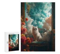 Jigsaws for Adults300 PCS Celestial Whiskers Jigsaws for Adults Brain Teaser Game Analysis And Logic Stress Reduction Gifts 300 PCS