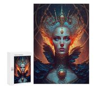 Jigsaws for Adults300 PCS Enchanted Queen Portrait Teenagers Puzzles Hands-on Game Presents for Women Unique Birthday And Gifts 300 PCS