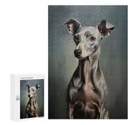 Jigsaws for Adults300 PCS Italian Greyhound Jigsaw Puzzle Brain Teaser Game Analysis And Logic Deal As Gifts for The Whole Family 300 PCS