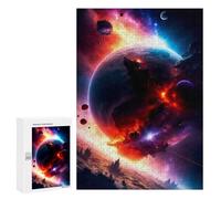 Jigsaws for Adults300 PCS Planet Hunters Jigsaw for Adults Toy Wall Decor Presents for Women Help The Brain Exercise 300 PCS
