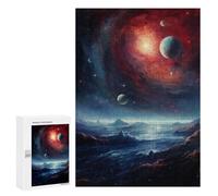 Jigsaws for Adults300 PCS Planet X Jigsaw for Adults Toy Wall Decor Presents for Women Help The Brain Exercise 300 PCS