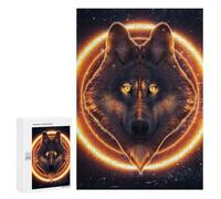 Jigsaws for Adults300 PCS The Wolf Within Poster Jigsaws for Adults Brain Teaser Game Analysis And Logic Stress Reduction Gifts 300 PCS