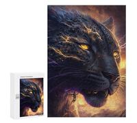 Jigsaws for Adults300 PCS Thunderous Leopard Majesty -3 Teenagers Puzzles Hands-on Game Presents for Women Unique Birthday And Gifts 300 PCS