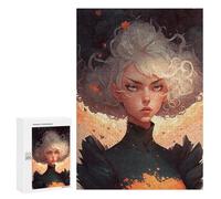 Jigsaws for Adults300 PCS Whispering Winds A Mystical Portrait Teenagers Puzzles Hands-on Game Presents for Women Unique Birthday And Gifts 300 PCS