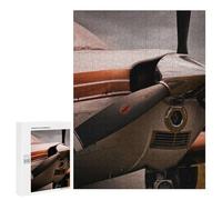 Jigsaws for Adults500 PCS Airplane Motor Propeller Jigsaw for Adults Toy Wall Decor Presents for Women Help The Brain Exercise 500 PCS