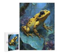 Jigsaws for Adults500 PCS Amazon Rainforest Poison Dart Frog Jigsaw Puzzles for Adults For Family Fun Challenging To Complete Learning Educational Toys 500 PCS