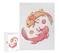 Jigsaws for Adults500 PCS Axolotl Yin Yang Jigsaw for Adults Toy Wall Decor Presents for Women Help The Brain Exercise 500 PCS