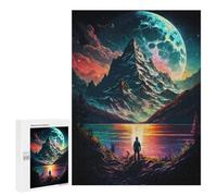 Jigsaws for Adults500 PCS Beautiful Landscape Jigsaw for Adults Toy Wall Decor Presents for Women Help The Brain Exercise 500 PCS